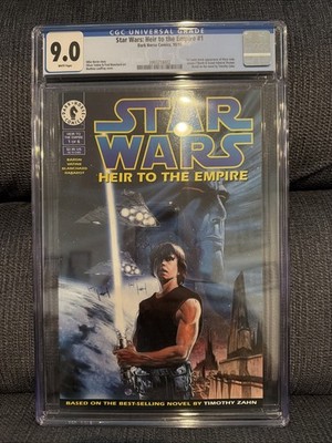 Star Wars: Heir To The Empire #1, 1995, CGC 9.0, 1st Appearance Adm Thrawn