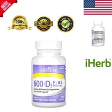 Calcium 600 Plus D Plus Minerals Caplets, 120Count