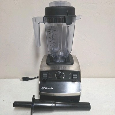 VITAMIX VM0103 5200 10 Speed Blender Silver w/ 32oz Dry Container - Tested Works