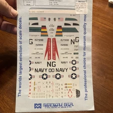 Superscale Decals 720421 1/72 Scale CAW-9 S-3A Viking CV-64, A-6A Intruder VA145