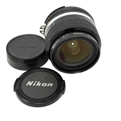 Nikon Nikkor 24mm f2 F AI-S Wide Angle Manual Focus Lens EXC Nikkor AIS Camera