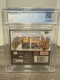 Heroes of Mana Nintendo DS CGC Graded 9.9 A++ FACTORY SEALED  Awesome!!