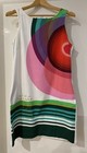 Desigual Dress White & Multi colour Size 42 (AUS 10)