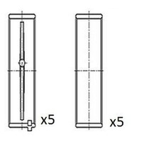 FAI Autoparts BM1024-STD Kurbelwellenlagerschale