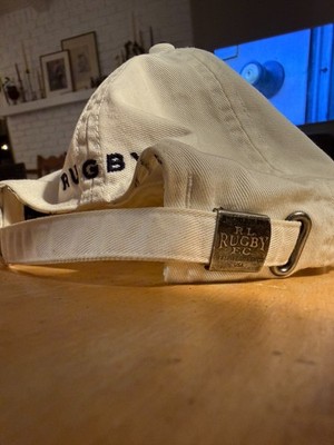 Ralph Lauren Rugby Crest Skull & Bones Baseball Cap Rare Vintage