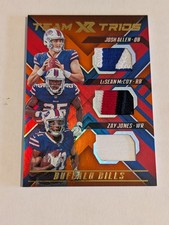 2018 Panini XR Team Trios Josh Allen, Lesean McCoy, Zay Jones 02/25 Josh Rookie