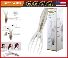 Electric Scalp Massager Octopus Neck Stress Relief Spa Therapy Vibration Tool