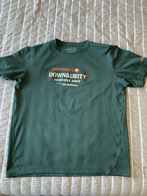 Merrell 2013 Down and Dirty Obstacle Race Event Dri-Fit Shirt Adult Large - good