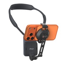 Dual-Magnetic Neck Mount for Insta360 DJI GoPro Phones Lightweight