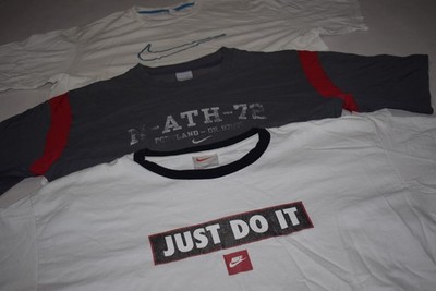 Nike T-Shirt 3er Set Sport VINTAGE  Just Do It 90s 90er Swoosh Spellout L-XL