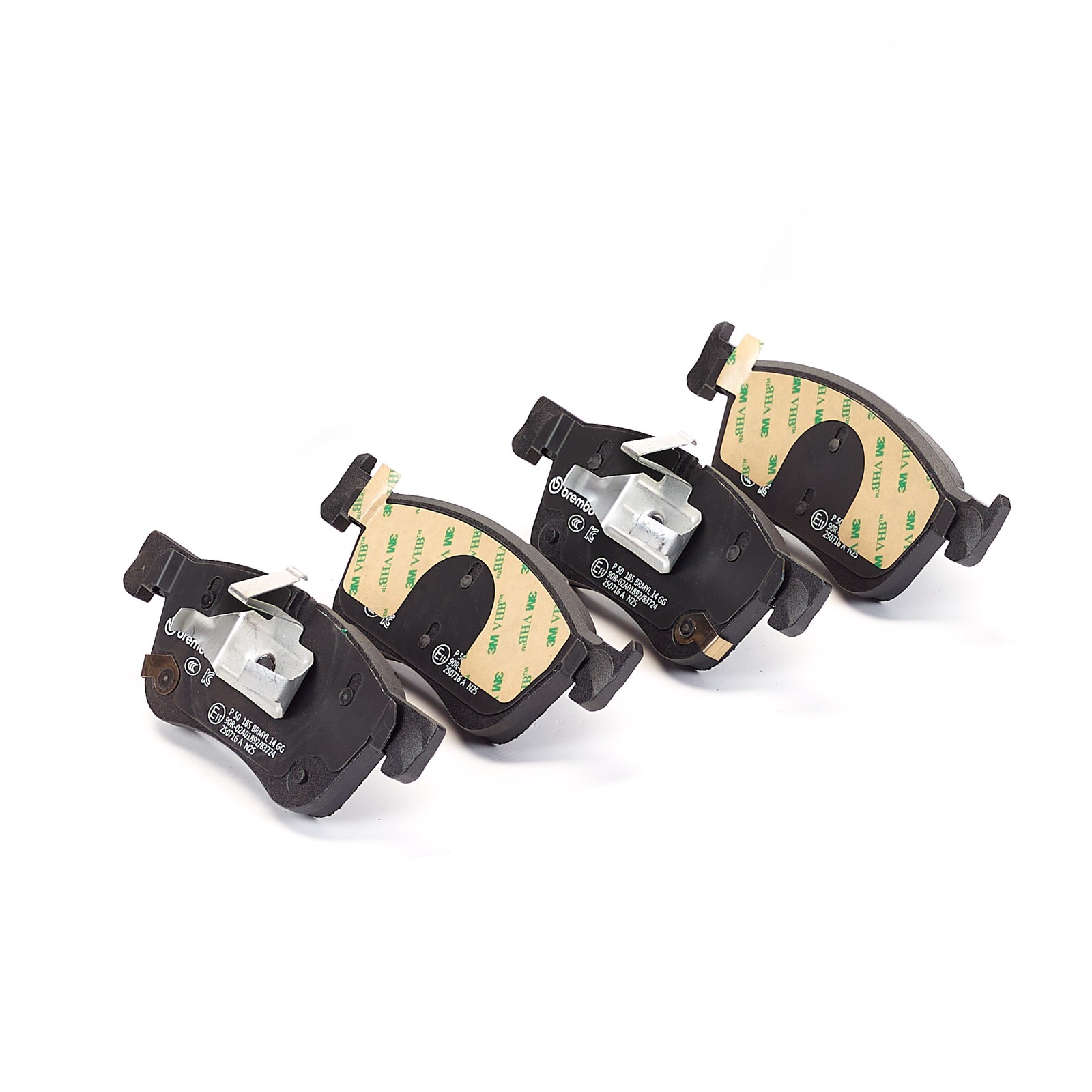 Für BREMBO KLOCKI SZCZEKI CYLINDERKI P 50 185 BRAKE PADS FRONT - Bild 5