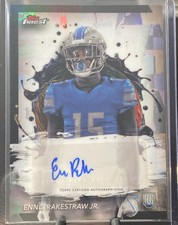 2024 Topps Finest Ennis Rakestraw Jr. Rookie Autograph Refractor #RFA-JSM Lions
