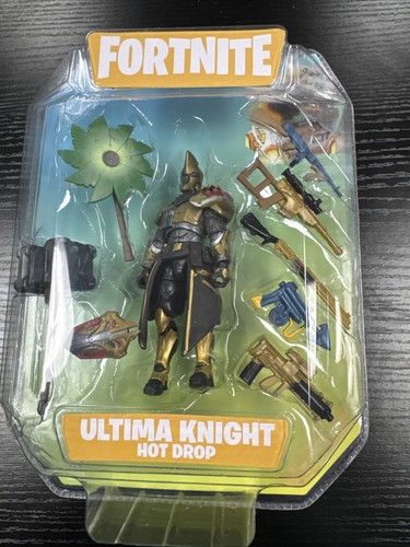 Fortnite Solo mode Ultimate Knight Hot Drop 4" Action Figure Jazwares Toy