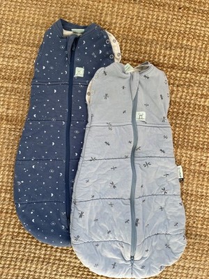 ErgoPouch 2.5 tog Baby Cocoon Swaddle Bag, 3.5 tog, 7-13 lb, bundle of 2