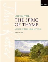 The Sprig Of Thyme | Vocal Score | John Rutter | Taschenbuch | Chorpartitur