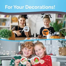 Premium Printable Vinyl Sticker Paper Inkjet Laser Printer 56 Sheets Glossy Well