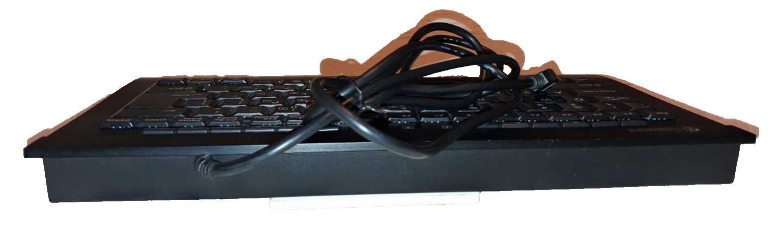 Enermax Aurora Brushed Aluminum Keyboard Model KB006U-B Black *FREE SHIPPING!*