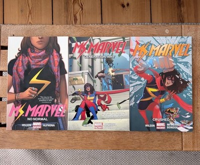 3 TPBs collecting Ms. Marvel #1-15