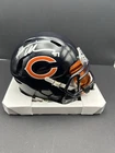 Brian Urlacher Signed Chicago Bears Mini Helmet & Orange Visor Riddell #54 Auto
