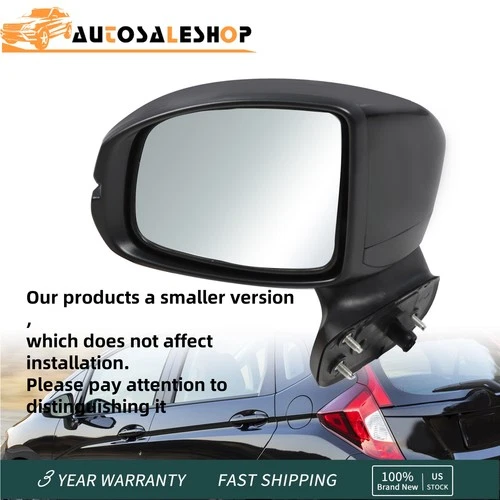 HO1320332 New Replacement Driver Side Power Door Mirror For 2015-2020 Honda Fit