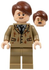 LEGO� Minifig hp367 - Professor Remus Lupin - Dark Tan Suit