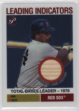 2005 Topps Pristine Legends Leading Indicators Relics Jim Rice #LI-JR HOF 19am