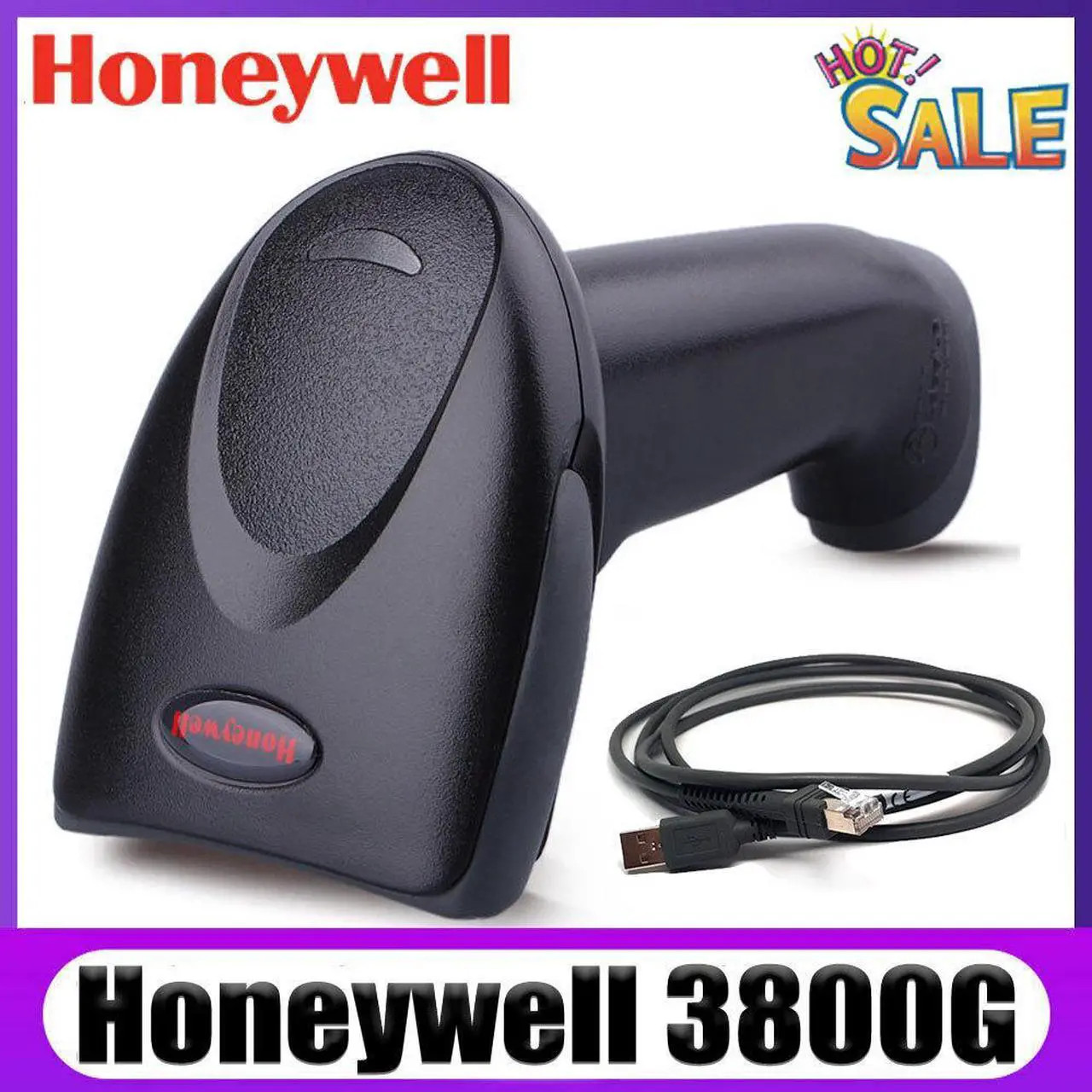 Honey,well 3800G 1D Handheld Bar,code Scan,ner Reader with U