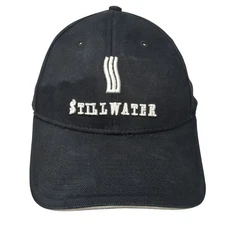 Still Water Strapback Baseball Cap Black One Size Adjustable Dynamic Designs