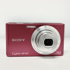 Sony Cyber-shot DSC-W610 Pink 14.1MP 4.0x Zoom Compact Digital Camera English