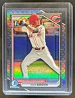 2024 Bowman Draft Mike Sirota Chrome Steel Metal Refractor 1st Prospect #38/100