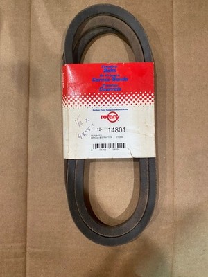 Rotary 12-14801, 14801, 1732955 Replacement V-Belt NOS