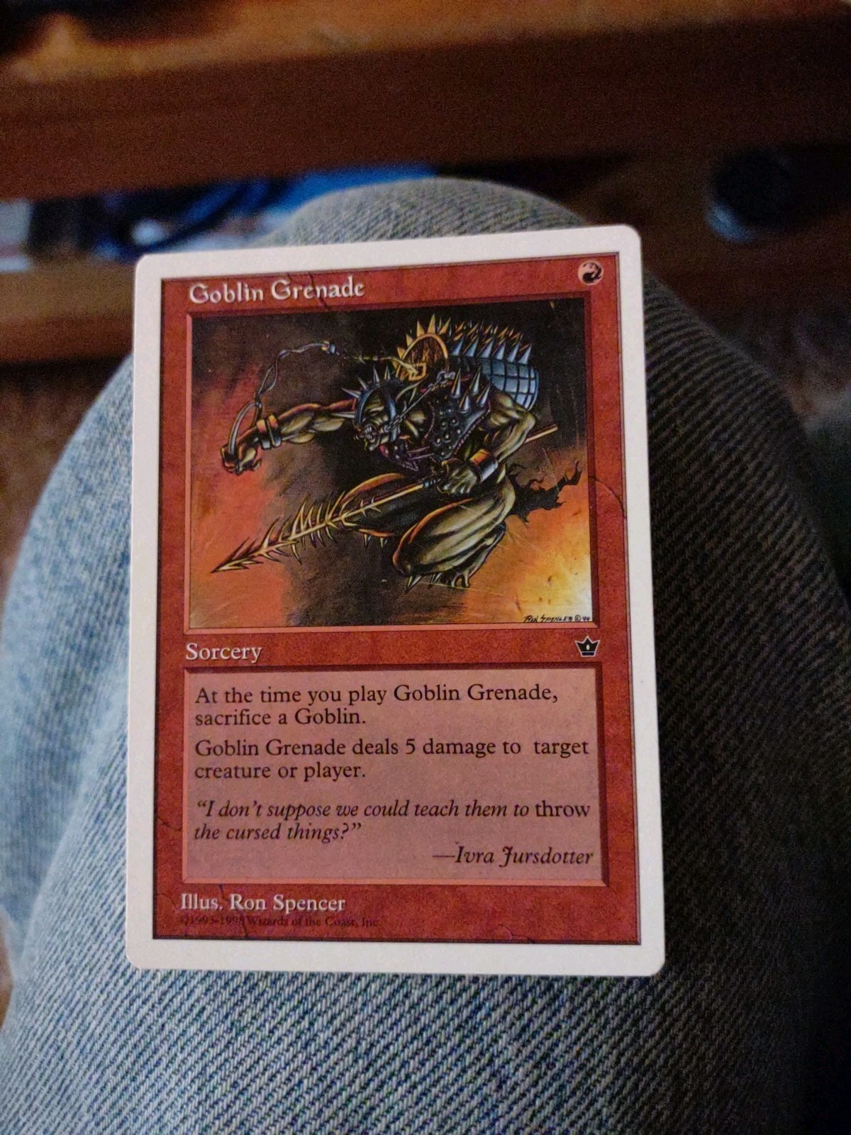 Magic The Gathering Goblin Grenade Anthologies  MTG TCG CCG NM