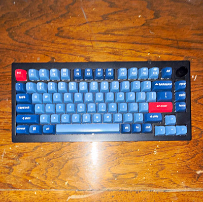 Keychron V1 Max RGB Backlight Wireless Keyboard -Excellent