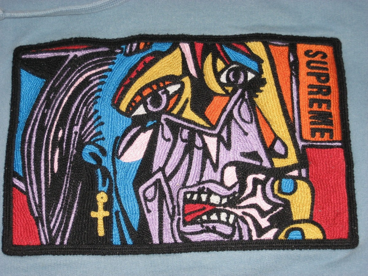 FW18 Supreme Chainstitch Hooded Sweatshirt Size M Hoodie Picasso