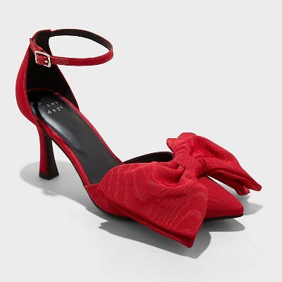 Women's Grace Bow Pumps with Memory Foam Insole - A New Day
