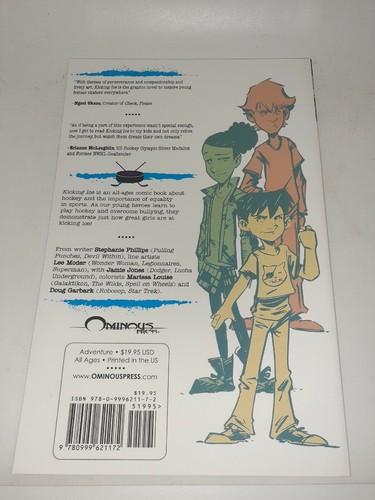 Ominous Press Kicking Ice Vol 1 TPB Signed New Unread 9.6 - Picture 3 of 7