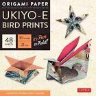 Origami Paper- Ukiyo-E Bird Prints - 8 1/4 Size - 48 Sheets: (Tuttle Origami Paper) by Tuttle Publishing (Hardback, 2016)