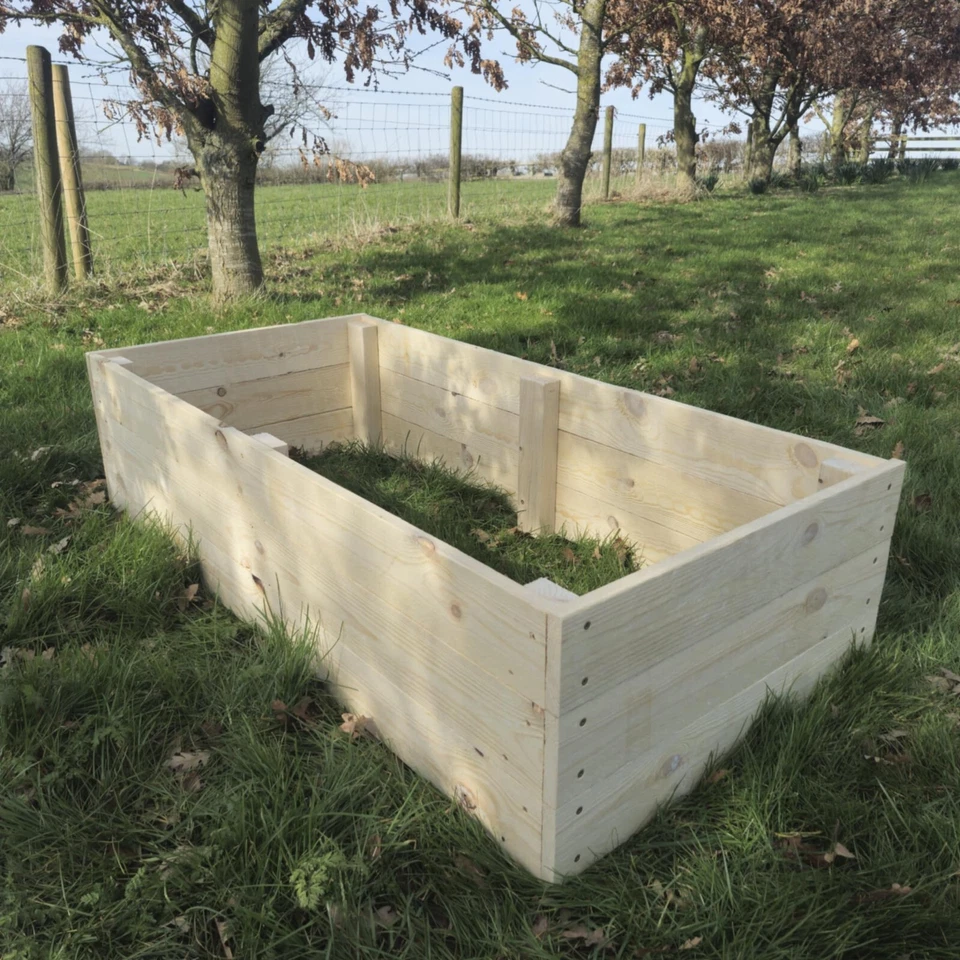 Raised Bed Planter kits Made From Our New Pallet Wood Boards -Herb- Vegetable - Image 2 of 4