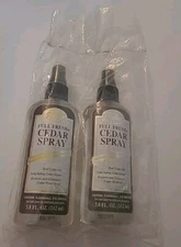 New In Package Fuller Brush Company- Fresh Cedar Spray -2 Bottles of 3.8 oz each