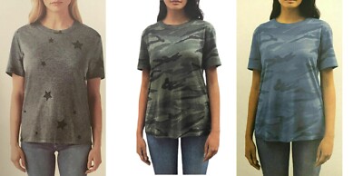 Splendid Ladies Short Sleeve Crew Neck Top Shirt