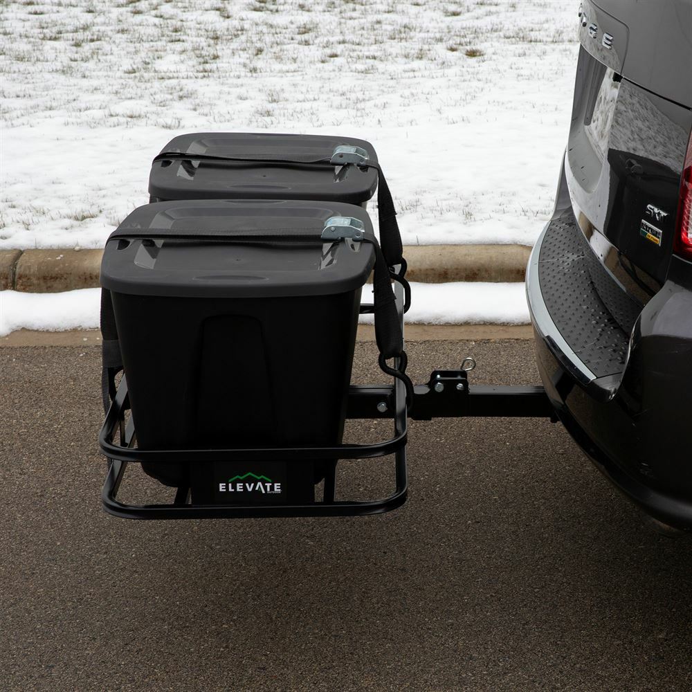 Elevate Outdoor Folding Steel Hitch Cargo Carrier eBay