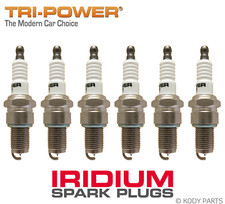 IRIDIUM SPARK PLUGS - for Jaguar XJ6 4.2L 6 Cyl Series I, II (AK6) TRI-POWER