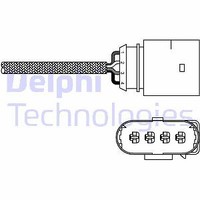 ES20286-12B1 Delphi Lambdasonde FüR Seat,Vw