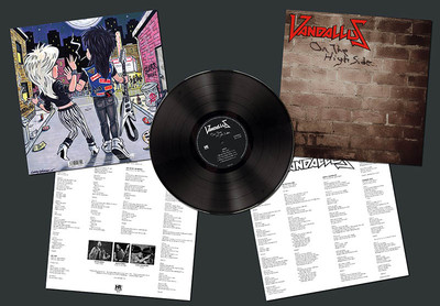 VANDALLUS - On the High Side (NEW*LIM.200 BLACK VINYL*US MELODIC METAL*DOKKEN)