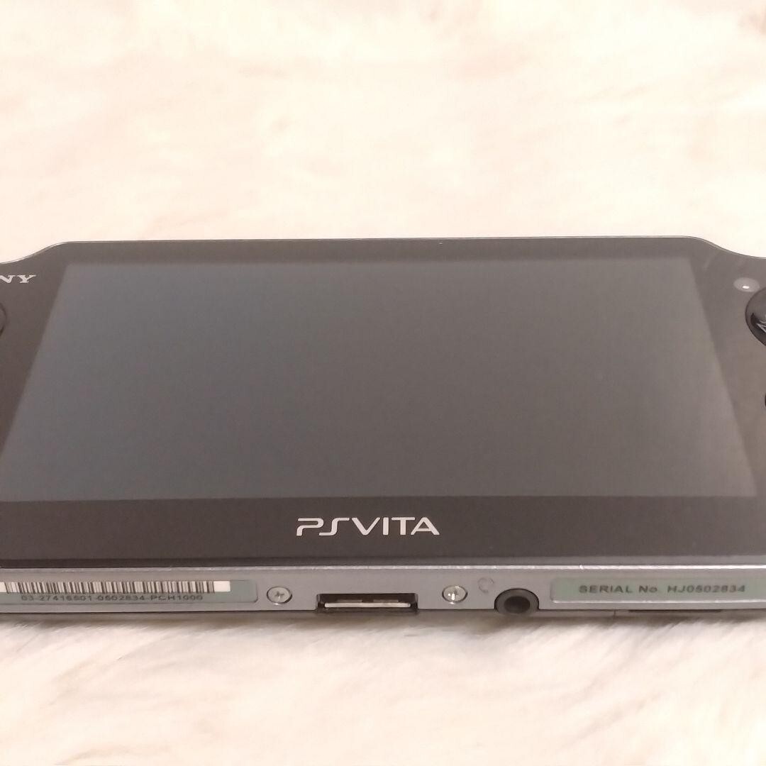 PlayStation PS Vita Wi-Fi model Crystal Black PCH-1000 ZA01