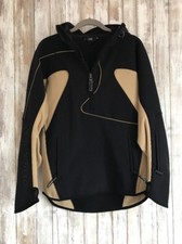 ROSSIGNOL Pullover 1/2 Zip Black Beige Jacket...
