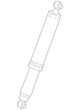 Genuine Ford Shock Absorber KB3Z-18125-D