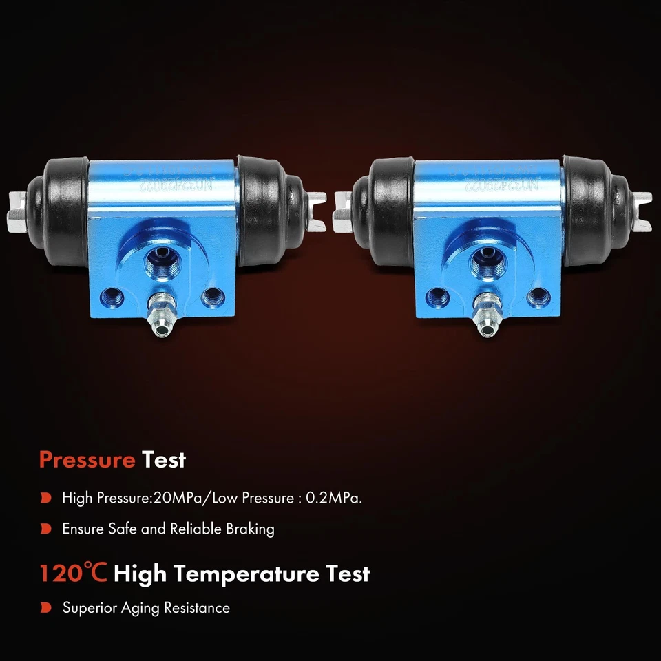 2x Cilindro de rueda de freno de tambor trasero para Chevy Cobalt 2005-2008 Pontiac G5 Pursuit Foto 4 de 4