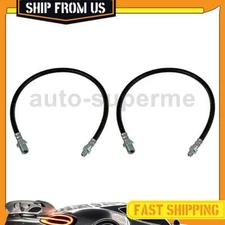 Front Set Brake Hose Line 2PCS For International Harvester S1853 1981-1982