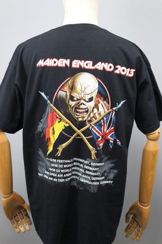 IRON MAIDEN Maiden England 2013 Double-sided T Shirt Size XL - Picture 2 of 24